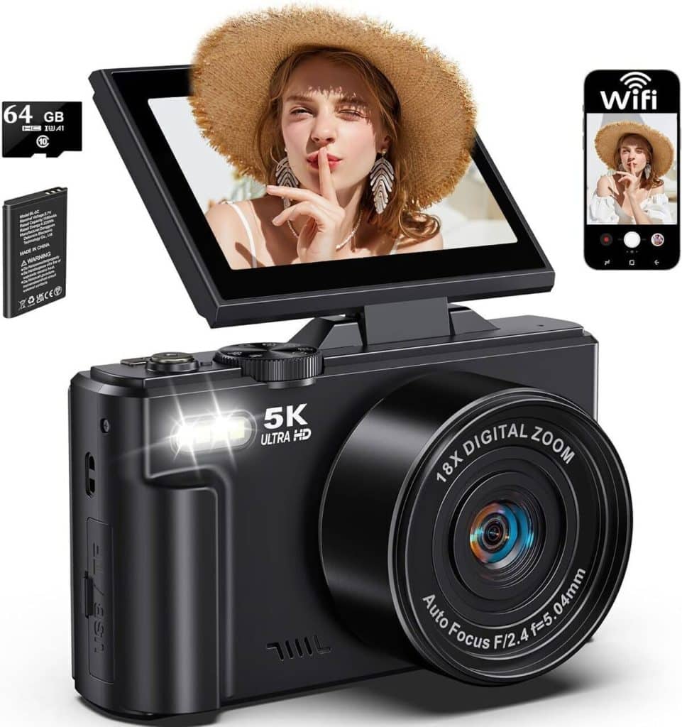 Test : appareil photo Longyi 5K 80MP pour vlogging