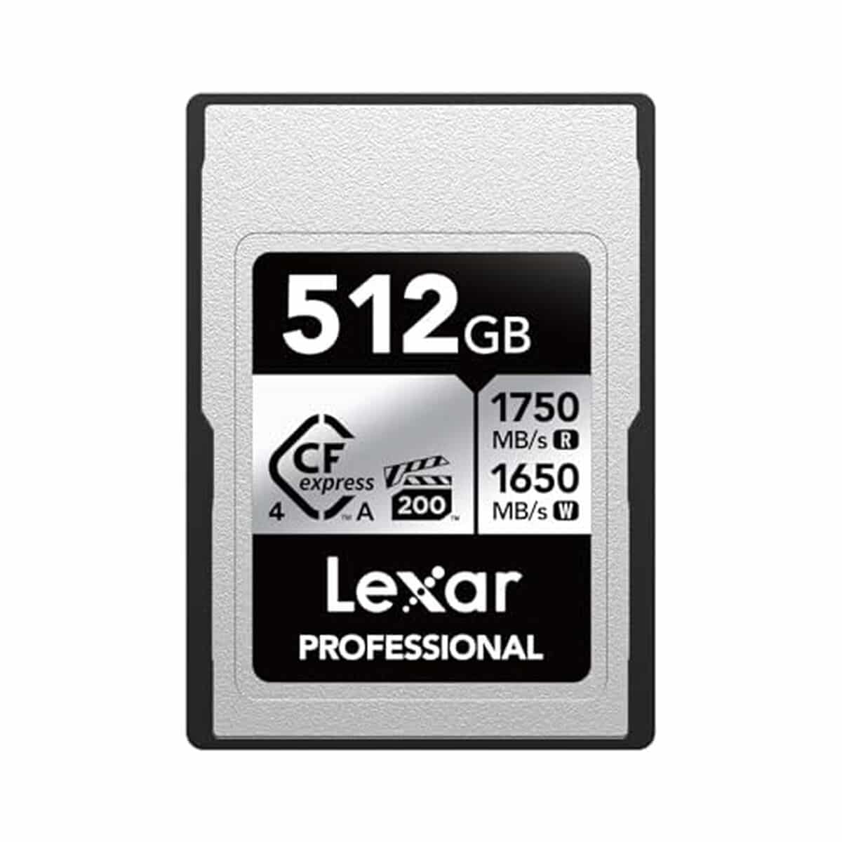 Test : carte Lexar Professional Silver 512 Go ultra-rapide