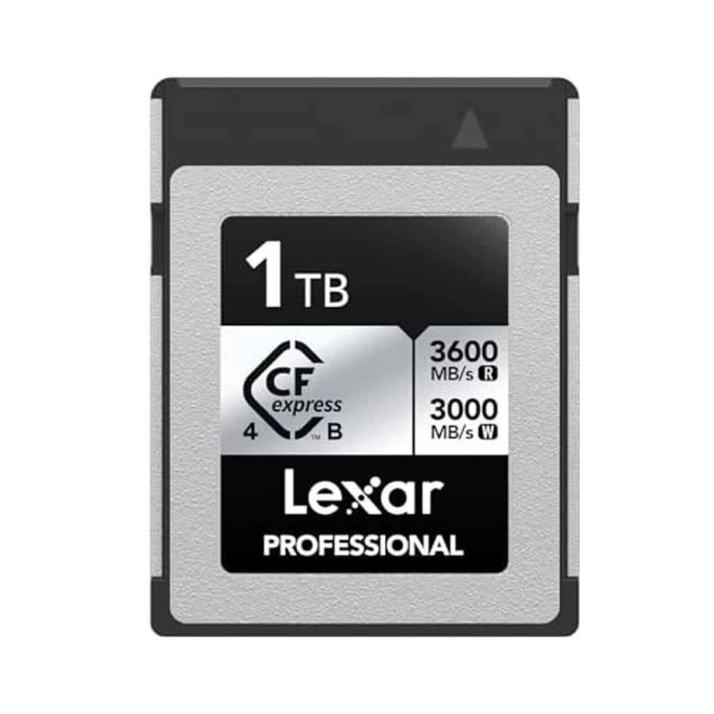 Test de la carte mémoire lexar professional cfexpress 4.0 1tb : vitesse et performance 8k