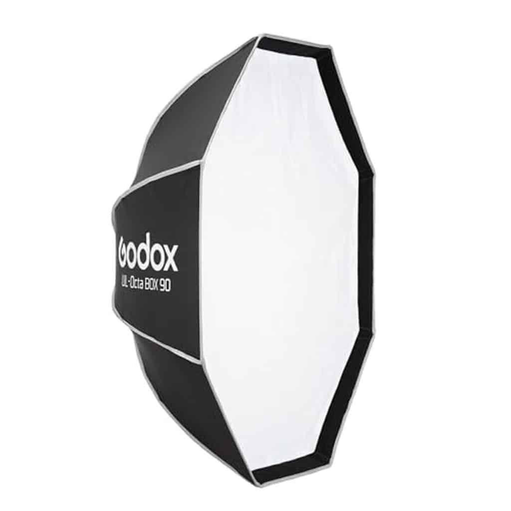 Test de la softbox octogonale Godox Octa-90 : lumière professionnelle portable