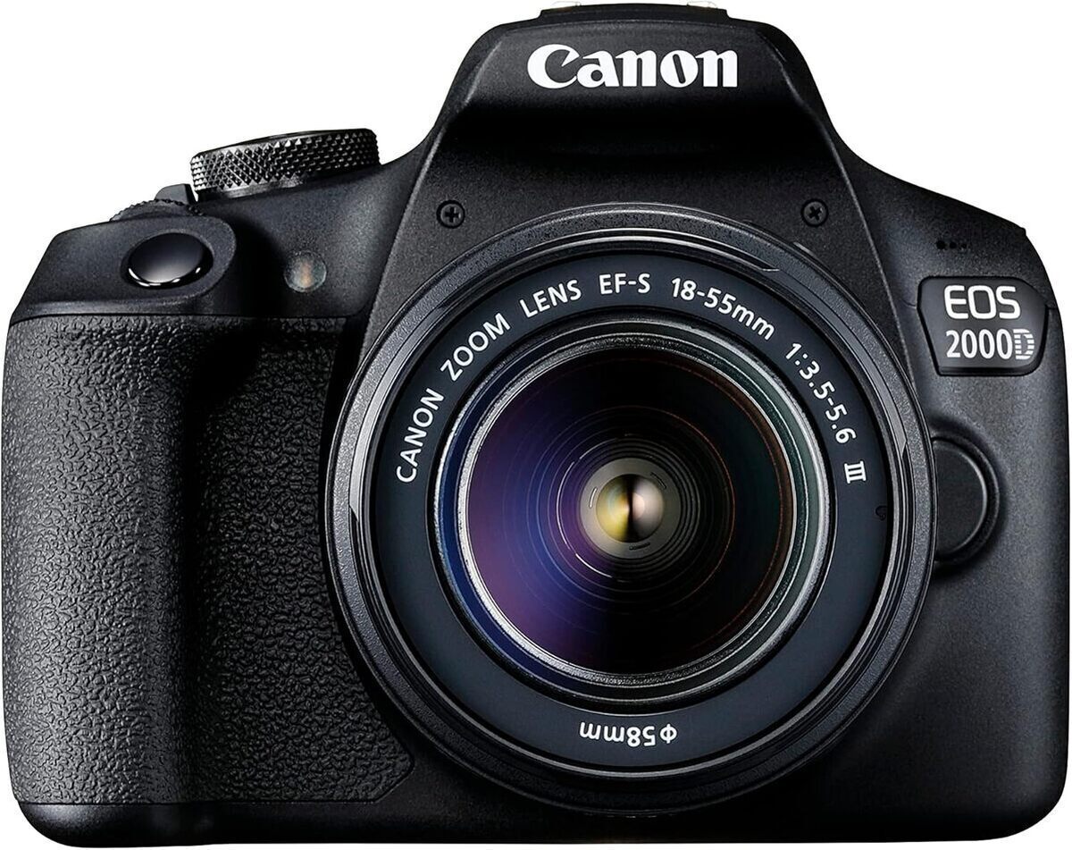 Test du Canon EOS 2000d : appareil photo reflex 24.1 MP avec objectif 18-55 mm