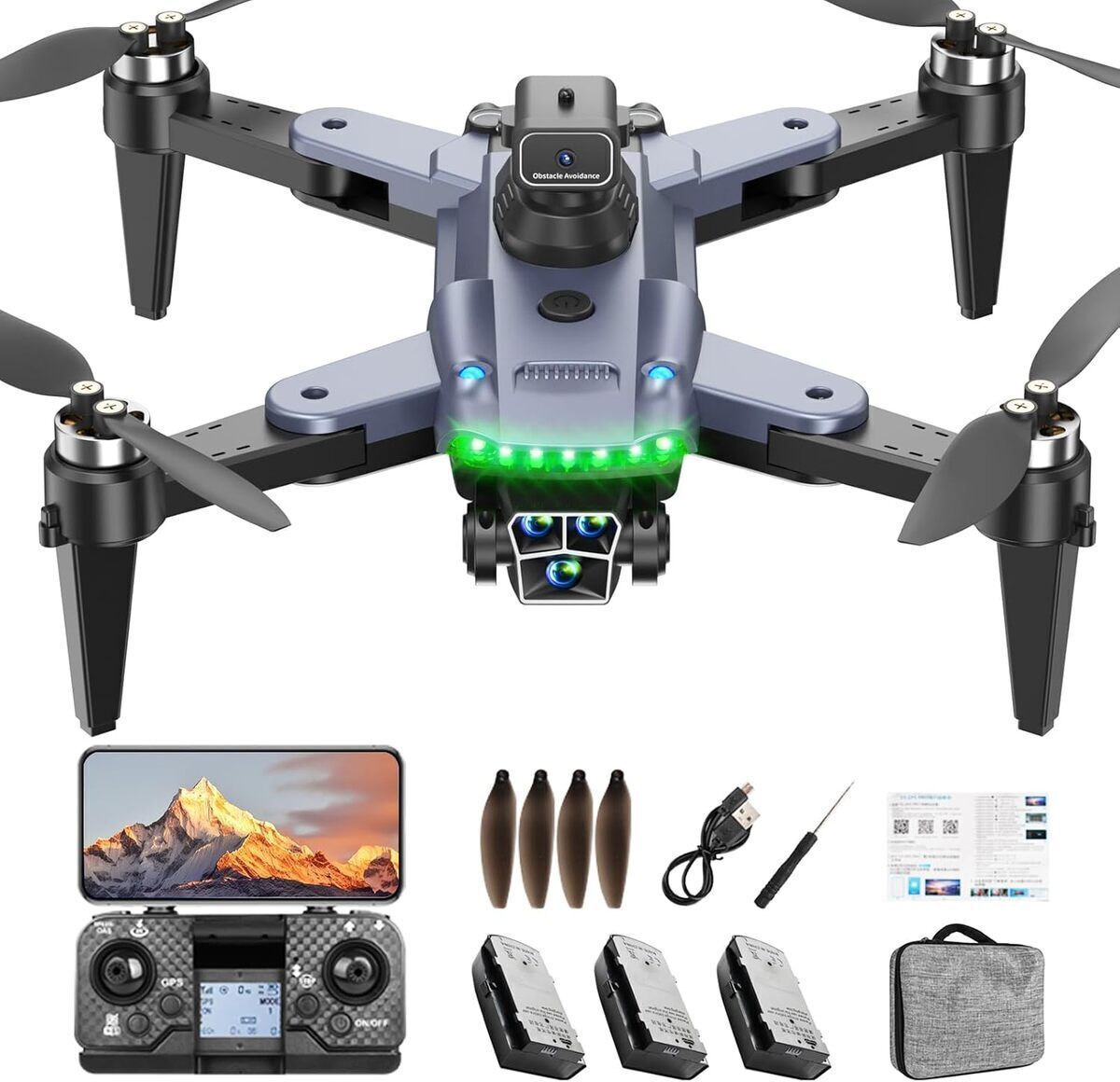 Test du drone HYTOBP S166 : caméra 4K pro et moteur sans balais