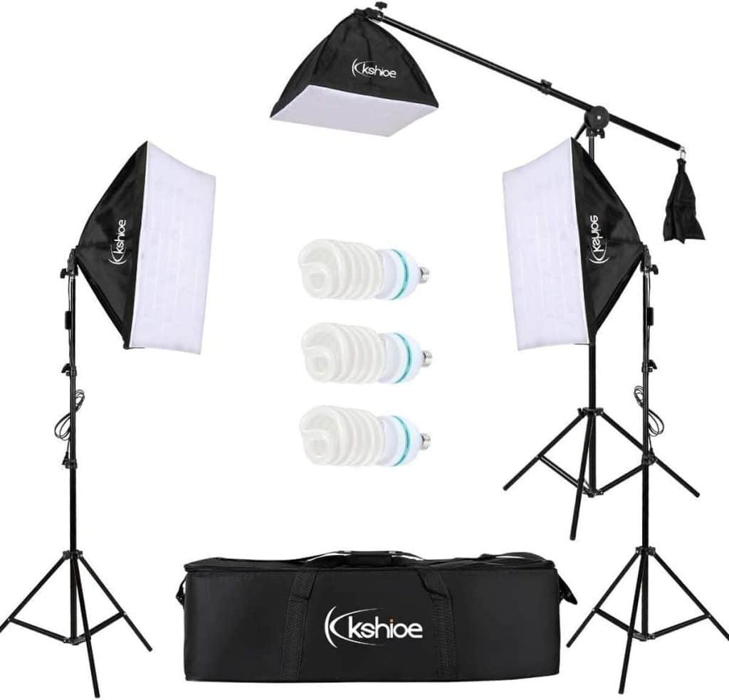 Test du kit d'éclairage studio Alightup : puissance et praticité