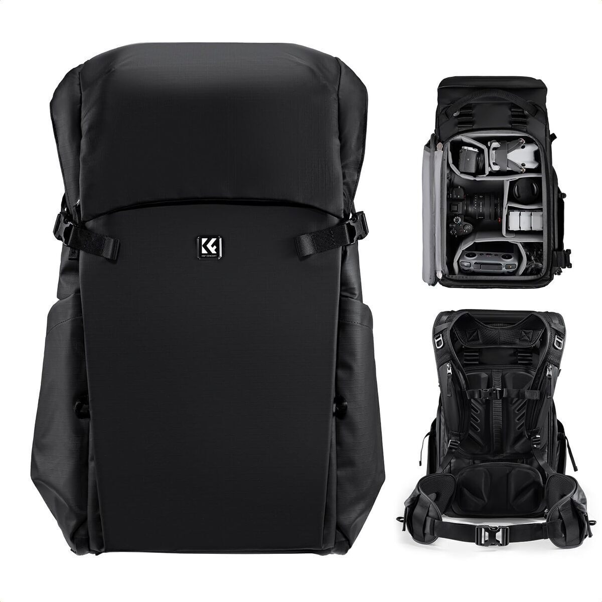 Test du sac à dos photo K&F Concept : protection et accessibilité