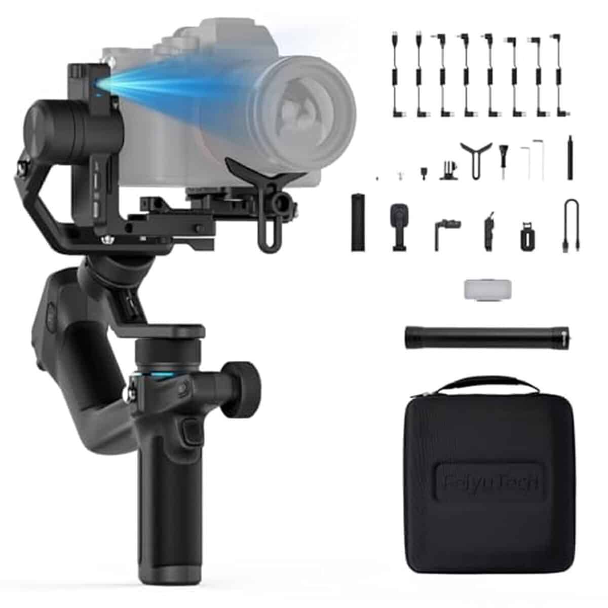 Test du stabilisateur Feiyu SCORP Mini2 : compacité et polyvalence