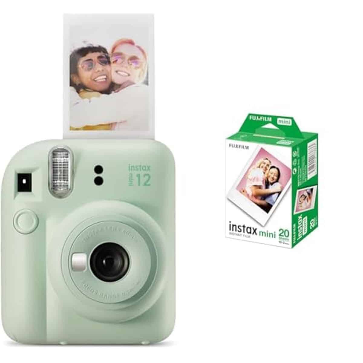 Test : fujifilm instax Mini 12, exposition auto & objectif selfie