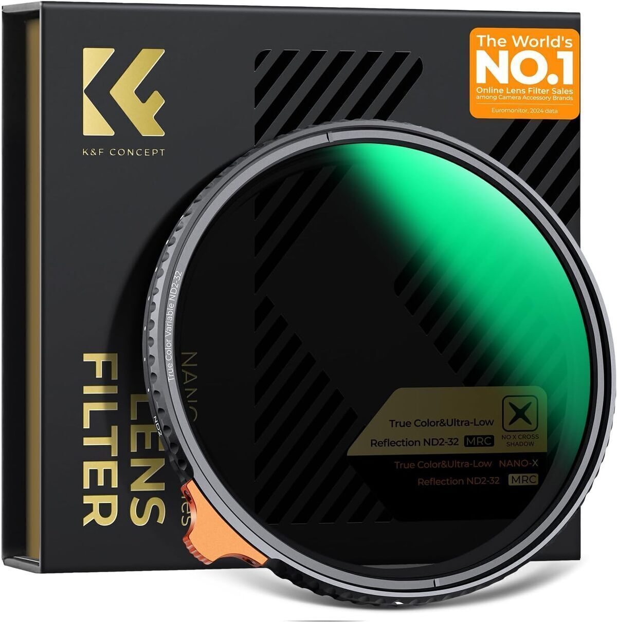 Test : k&F Concept filtre ND2-32 variable 82mm
