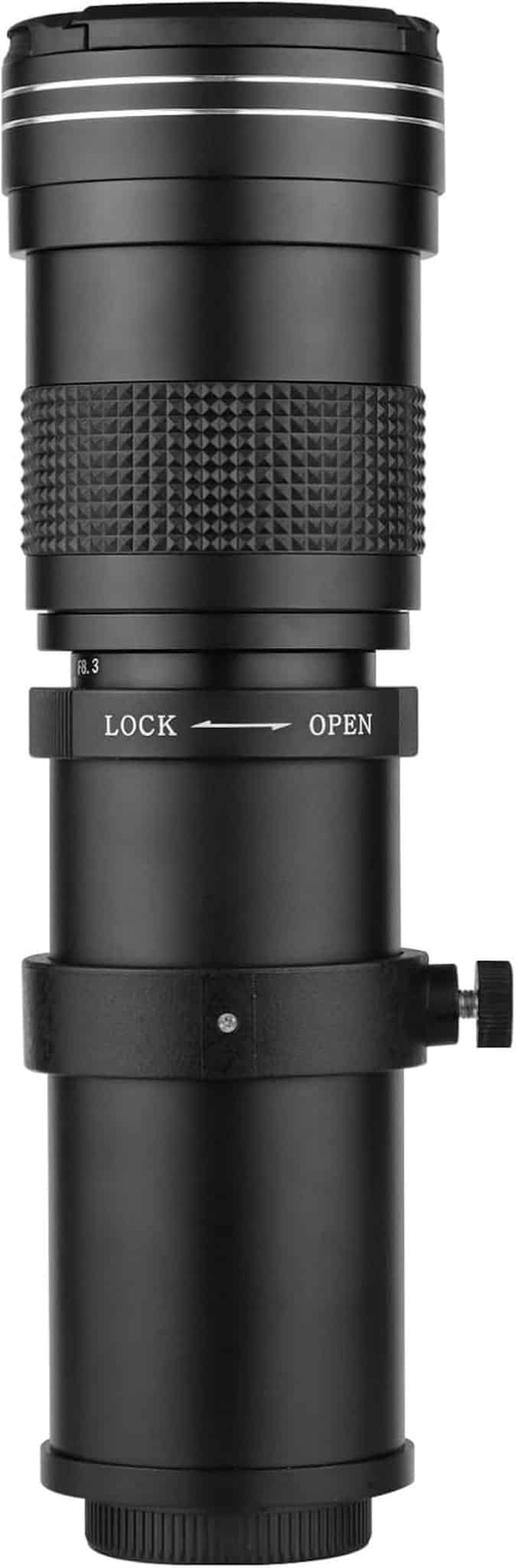 Test : objectif zoom 420-800 mm pour appareils NEX