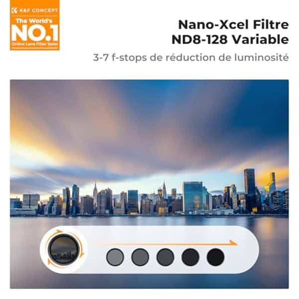 Découvrez notre test détaillé du filtre ND variable K&F Concept 77 mm : performances, qualité optique et polyvalence pour vos photos et vidéos.