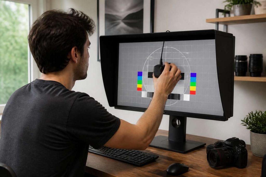 Réglage et calibration de votre écran avec une mire