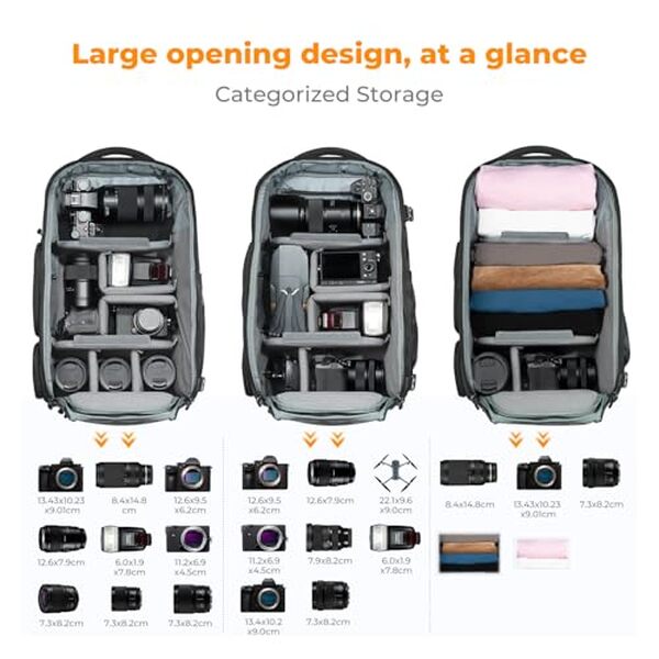 Découvrez notre test détaillé du sac à dos K&F Concept pour appareils photo. Rangements intelligents, protection maximale et confort: le compagnon idéal du photographe. 
