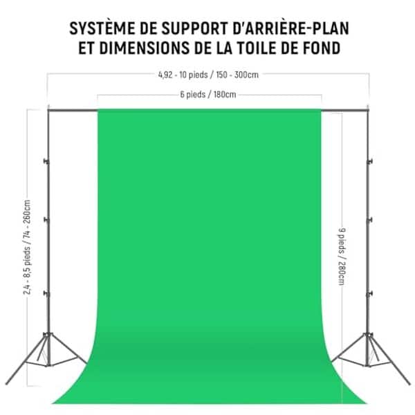 Découvrez notre test complet du kit d'éclairage Neewer avec support de fond et lumière continue. Avis détaillé, performances et conseils pour bien choisir votre équipement photo. 