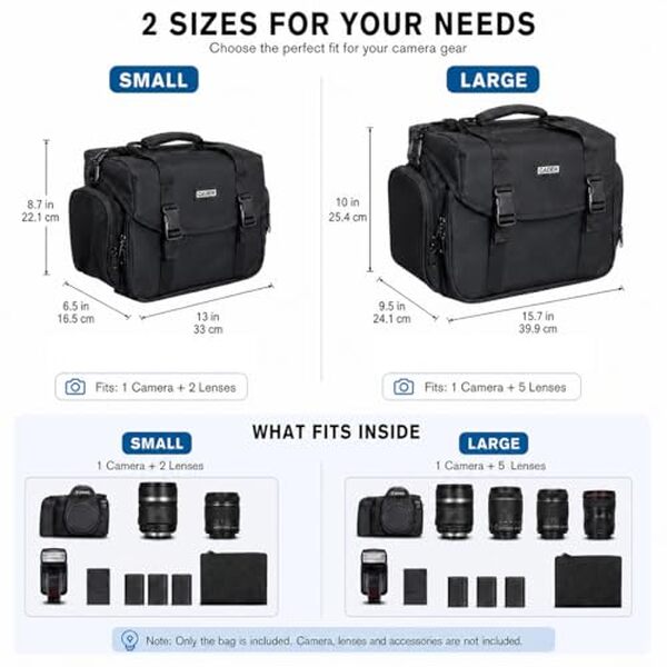 Découvrez notre test complet du sac bandoulière CADeN pour appareils photo reflex et trépied. Qualité, capacité et confort : tous les détails pour bien choisir votre sac photo.