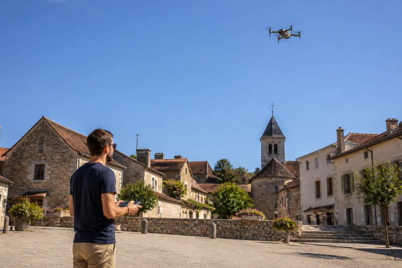 Voler un drone en commune: quand c&rsquo;est possible, quand c&rsquo;est interdit