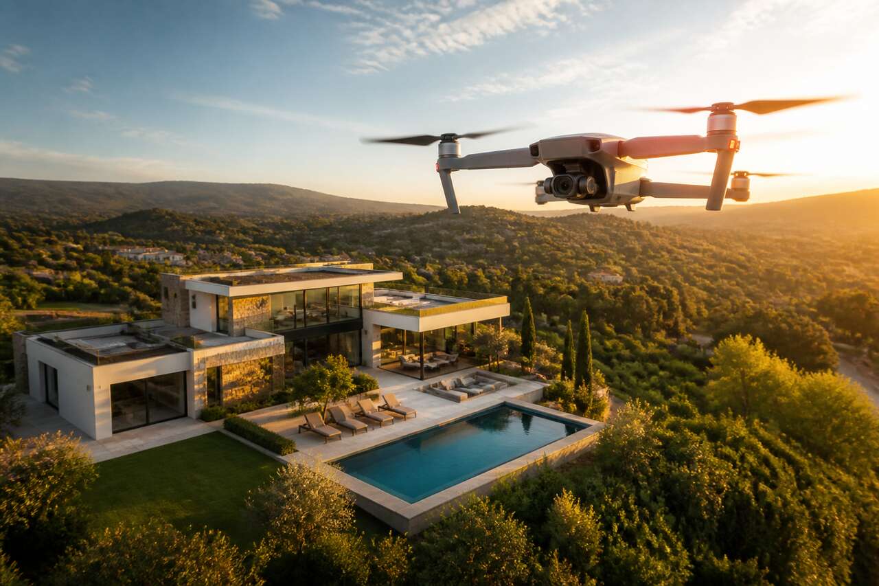 Les drones : un atout pour la photographie immobilière ?