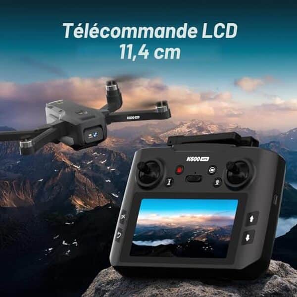 Découvrez notre test détaillé du drone K600GPS avec caméra 1080P, retour automatique et ses performances réelles. Avis complet et comparatif. 