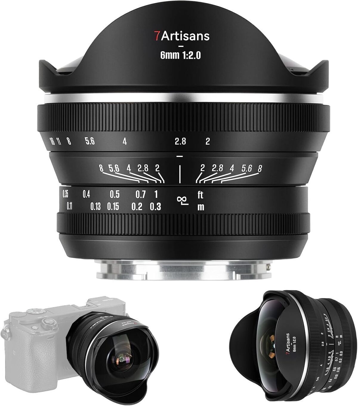 Test : 7artisans 6mm F2.0 fisheye pour Canon R monture APS-C
