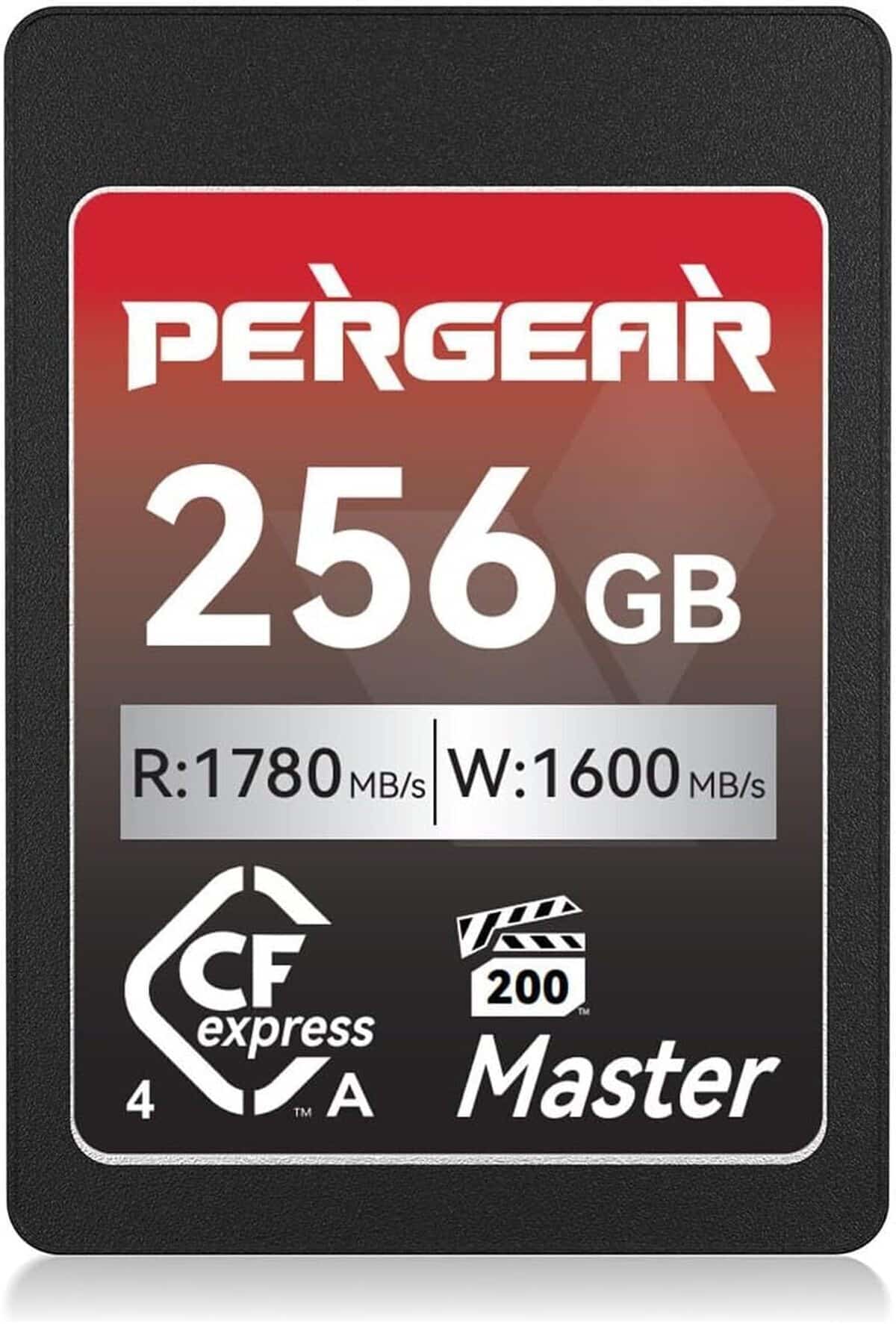 Test de la carte mémoire Pergear CFexpress type A 256 Go : performance en 4K et 8K