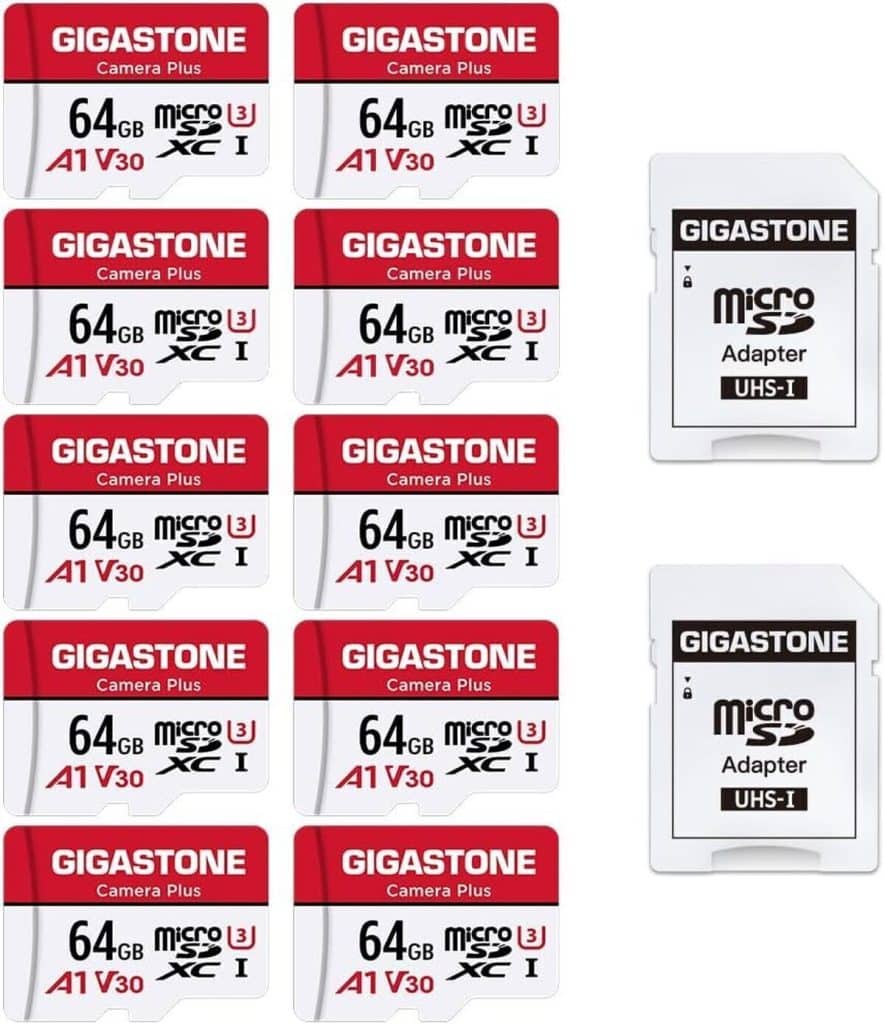 Test Gigastone carte mémoire 64 Go : performance optimale pour GoPro et drones