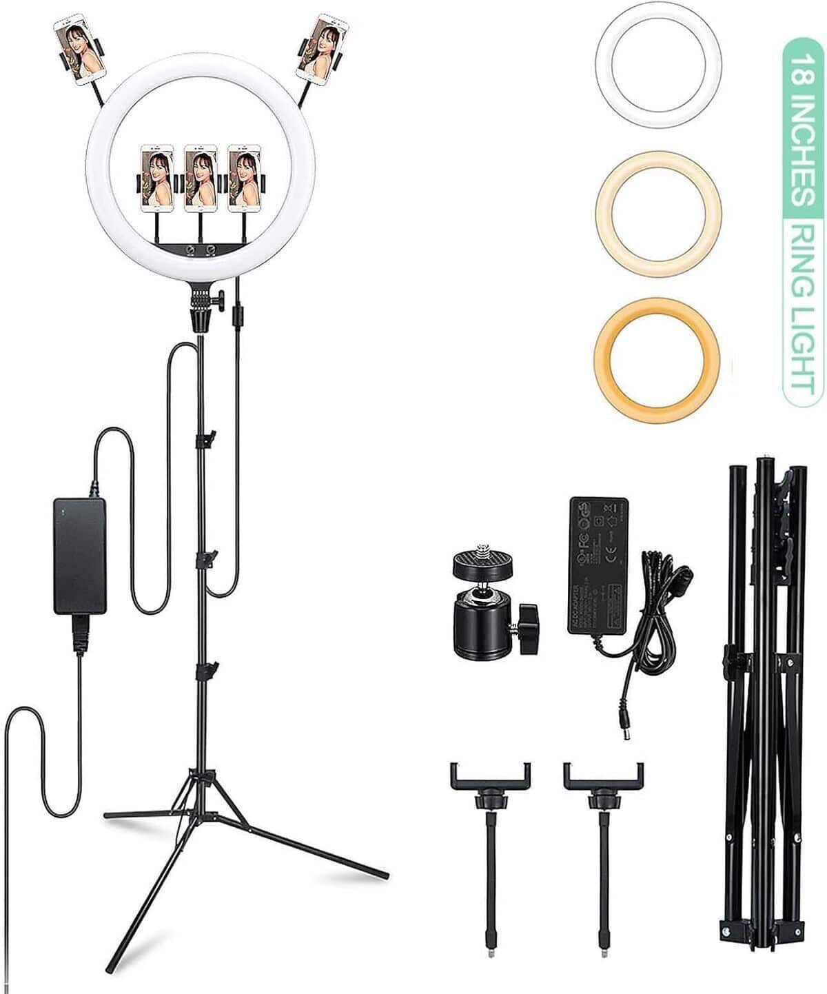 Test : godox LR150 anneau lumineux bicolore 18 pouces