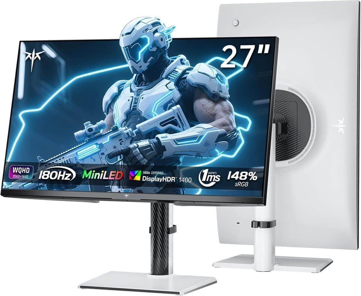 Test KTC écran pc 27 pouces mini led : performance gaming qhd@180hz