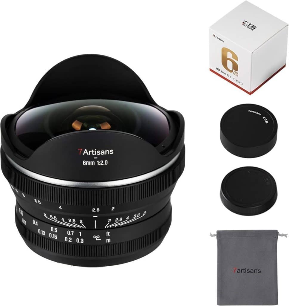 Test : objectif fisheye 7artisans 6 mm F2.0 pour Fuji X