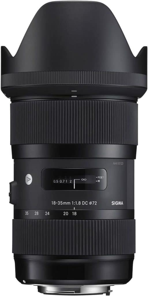 Test Sigma objectif 18-35 mm F1, 8 DC HSM Art Nikon