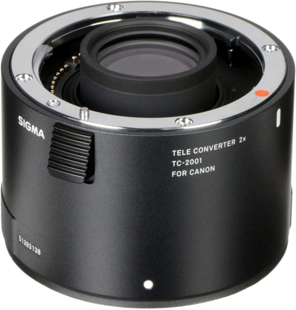 Test : sigma objectif téléobjectif noir, focale x 2