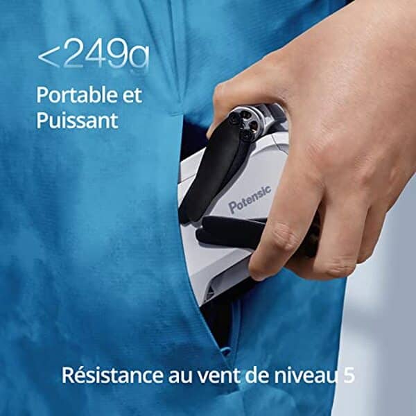 Découvrez notre test détaillé du drone Potensic ATOM SE avec caméra 4K, autonomie exceptionnelle de 62 minutes et performances en vol. Avis complet et conseils d'achat.