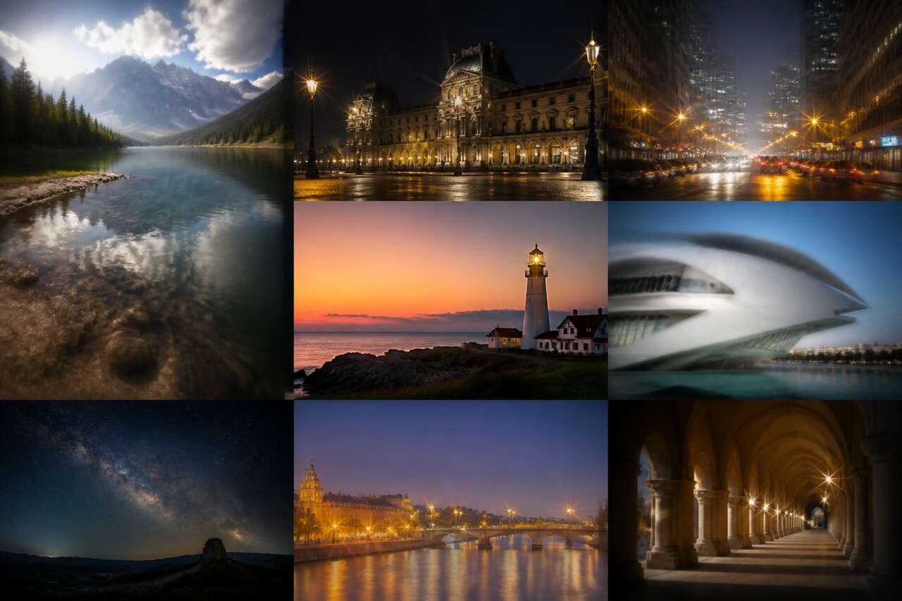 Cas pratiques : paysage, architecture, photo de nuit et astrophotographie Cas pratiques : paysage, architecture, photo de nuit et astrophotographie