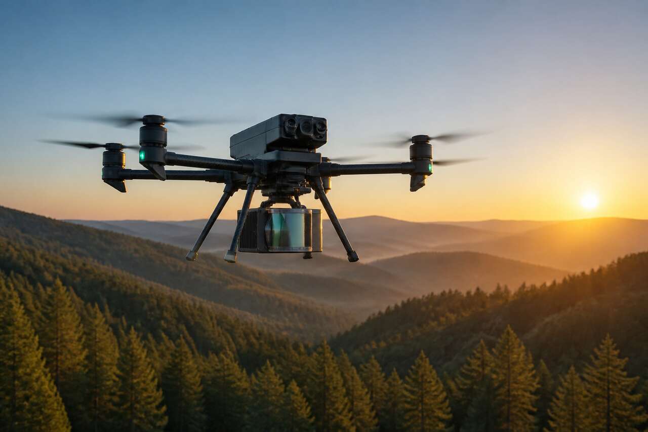 Lidar sur drone : de quoi parle-t-on exactement ?