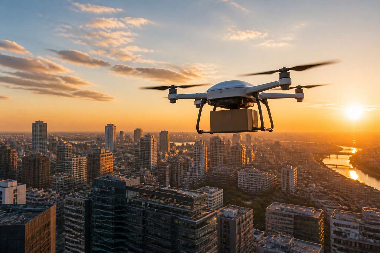 Comment fonctionne une livraison de colis par drone Comment fonctionne une livraison de colis par drone