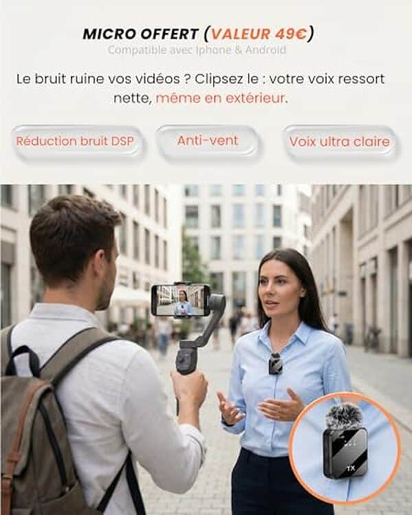 Découvrez le Reelgo Studio Pro, stabilisateur smartphone 3 axes avec suivi IA et accessoires complets. Avis détaillé, test vidéo et conseils d'utilisation pour des vidéos professionnelles.