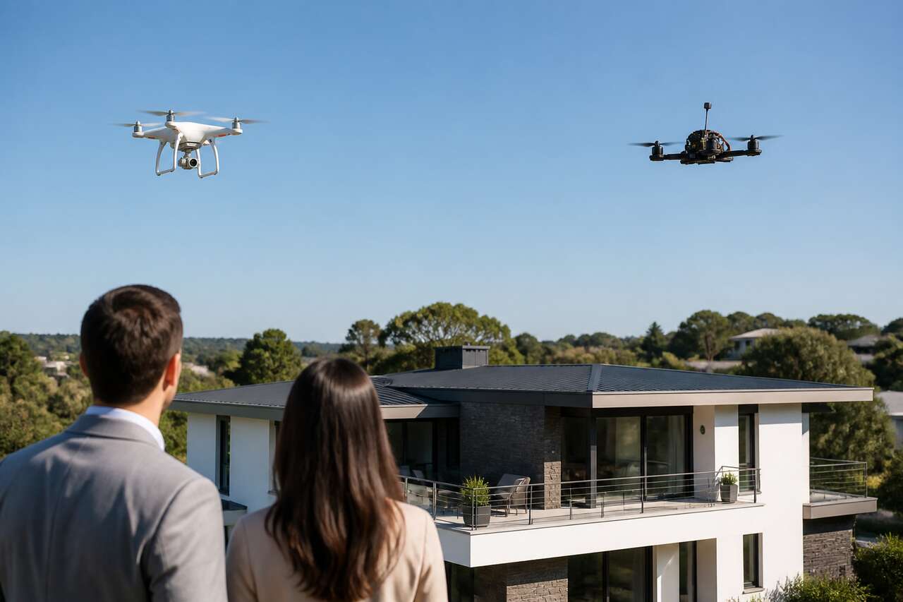 Drone classique ou drone fpv: quelles diff&eacute;rences pour filmer un bien