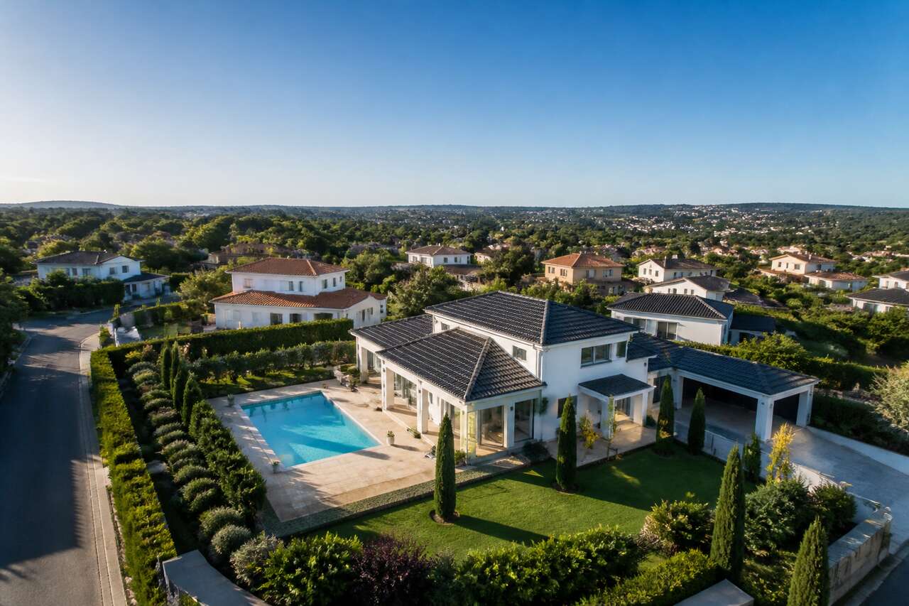 Tarif d&rsquo;une vid&eacute;o a&eacute;rienne immobili&egrave;re par drone: ce qui fait varier le prix