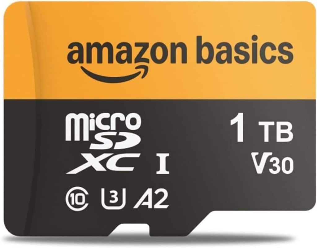 Test de la carte microSDXC 1 To d'Amazon Basics : performance inégalée