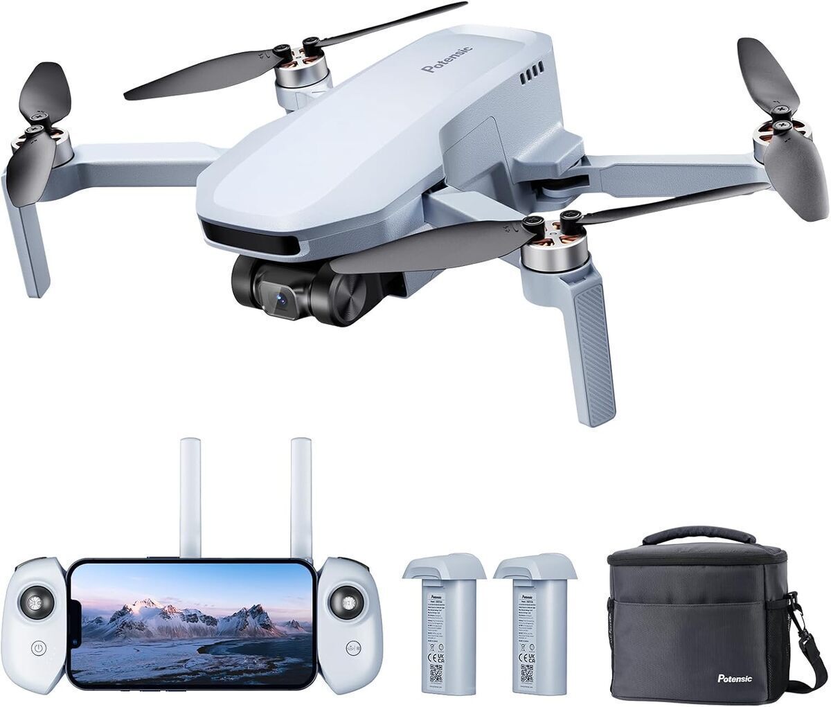 Test du drone Potensic ATOM SE : caméra 4K et autonomie 62 min