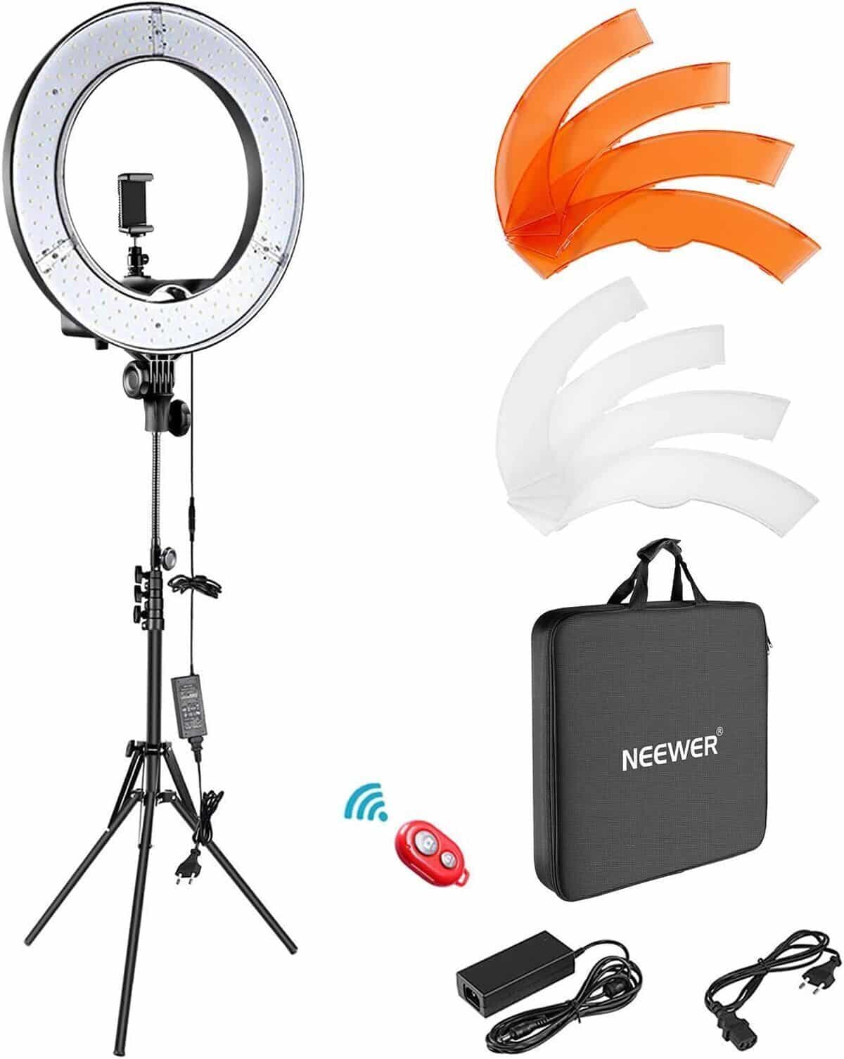 Test Du Kit Éclairage Led Neewer : lumière Anneau Puissante Pour Créateurs