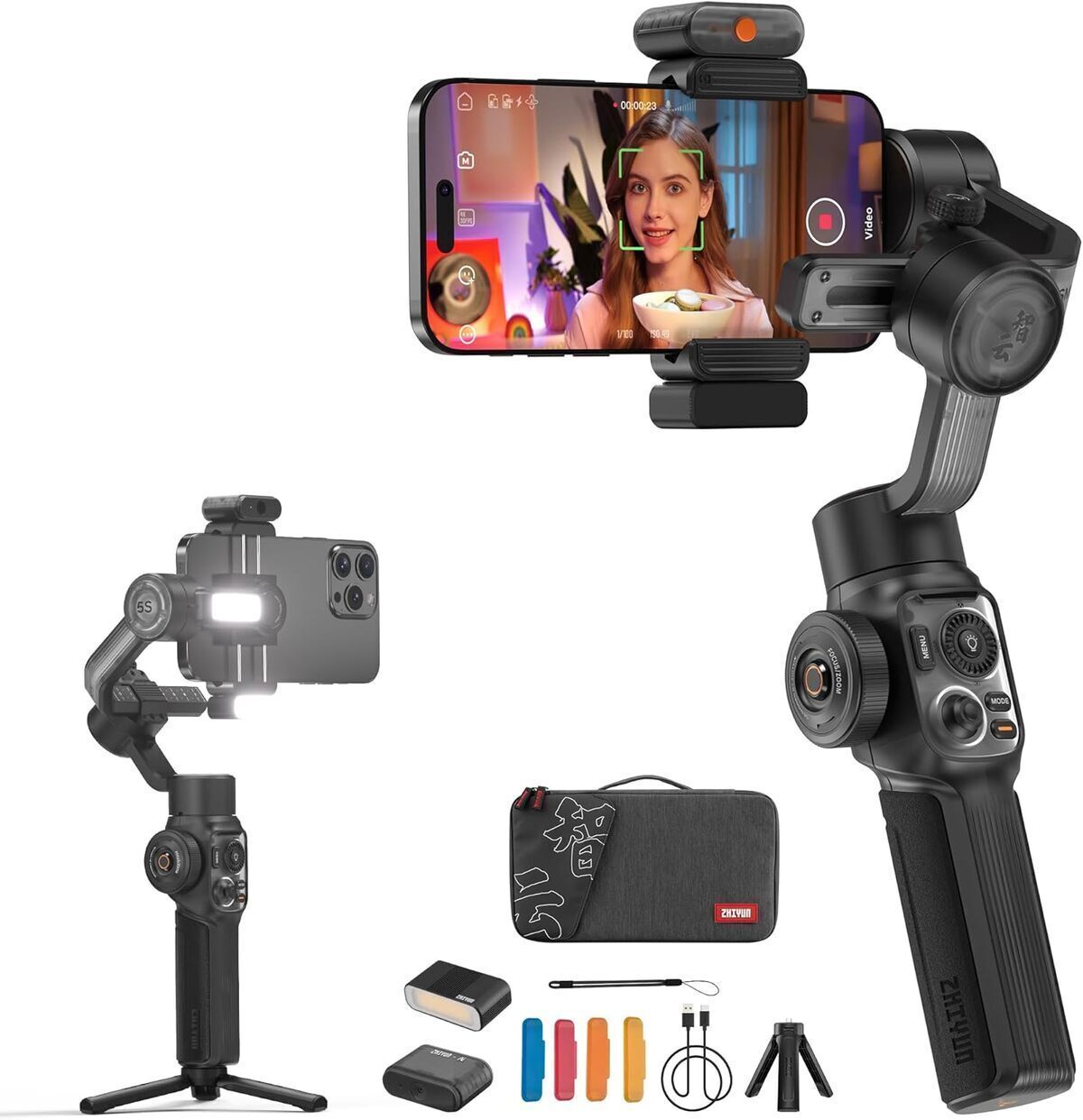 Test du stabilisateur smartphone ZHIYUN Smooth-5S AI pro : l'allié parfait pour vos vlogs