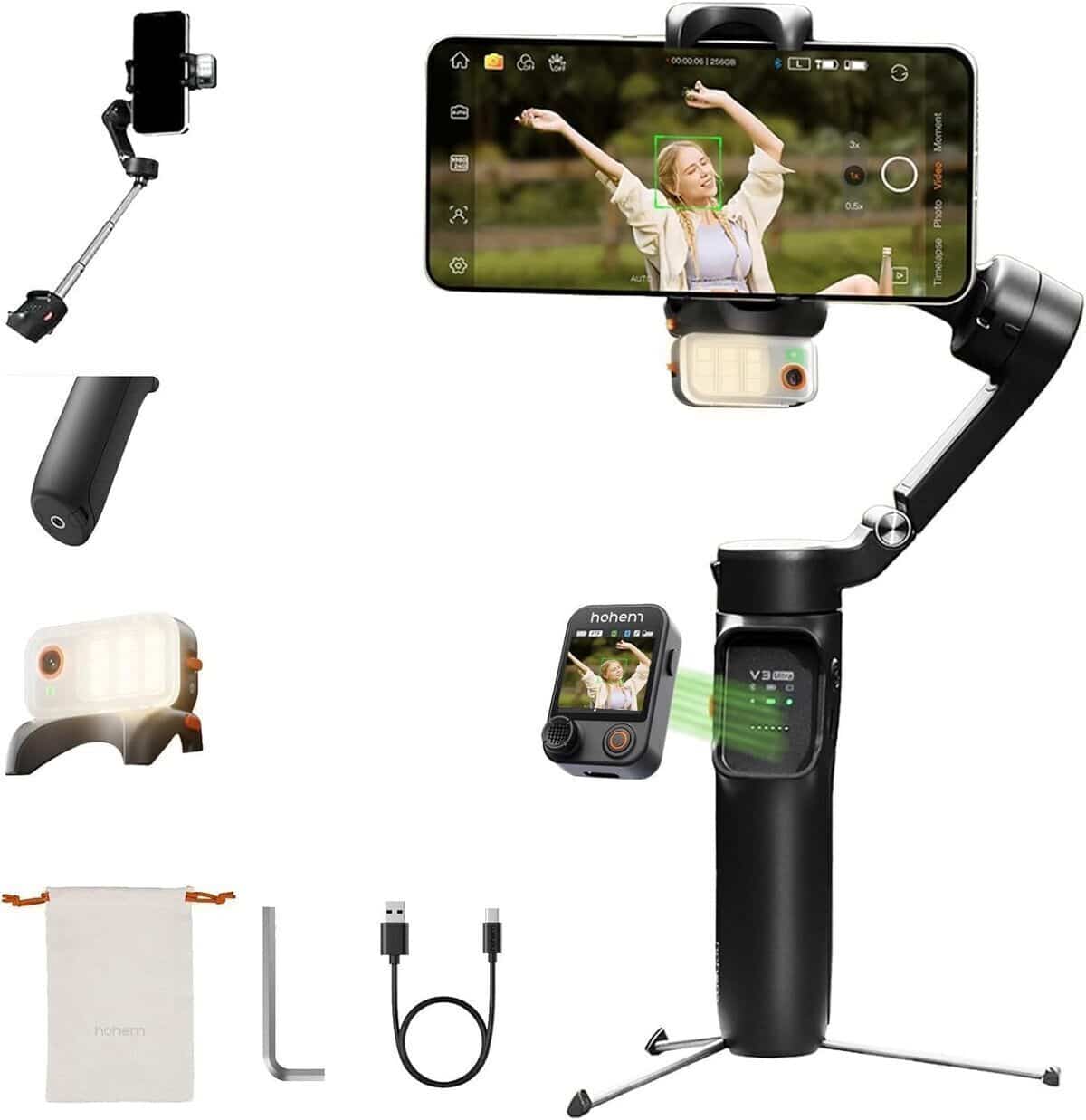 Test : hohem iSteady V3 Ultra, le stabilisateur smartphone ultime pour vloggers