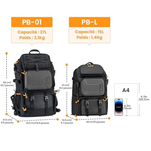 Découvrez notre test complet du sac à dos photo Tarion 15L avec compartiment ordinateur portable et housse imperméable. Avis, caractéristiques et conseils d'achat pour les photographes. 
