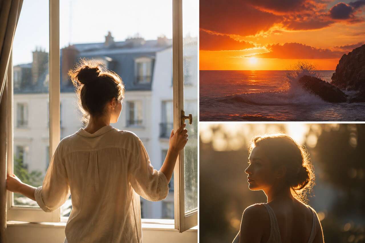 Cas pratiques: contre-jour &agrave; la fen&ecirc;tre, coucher de soleil, portraits