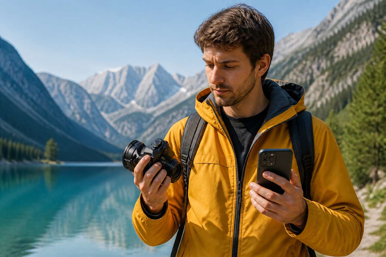 Appareil photo ou smartphone : quand passer le cap en voyage Appareil photo ou smartphone : quand passer le cap en voyage