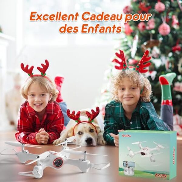 Découvrez notre test du drone Loolinn : un modèle idéal pour les enfants avec caméra intégrée, lumières LED et maniabilité facile. Avis complet et conseils d'achat.