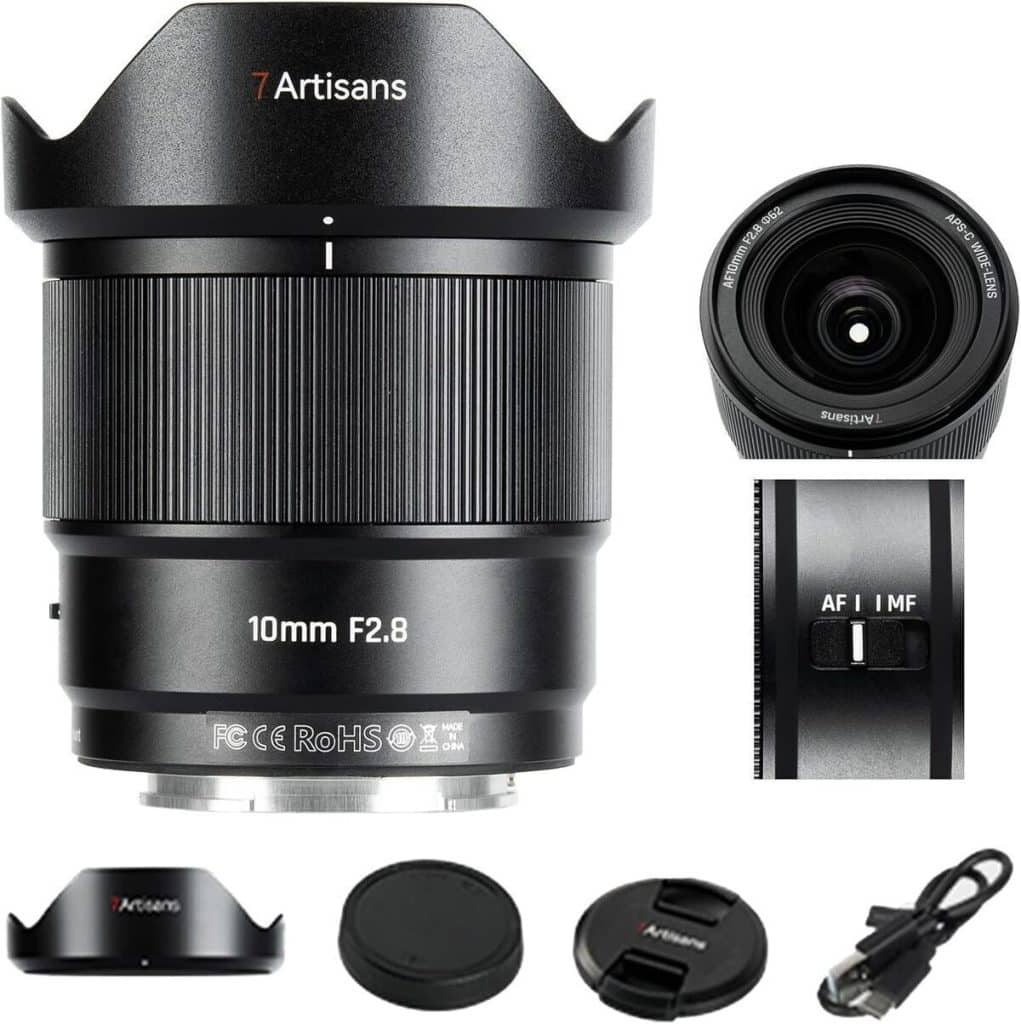 Test 7artisans AF 10mm F2.8 : objectif ultra grand angle pour Sony E