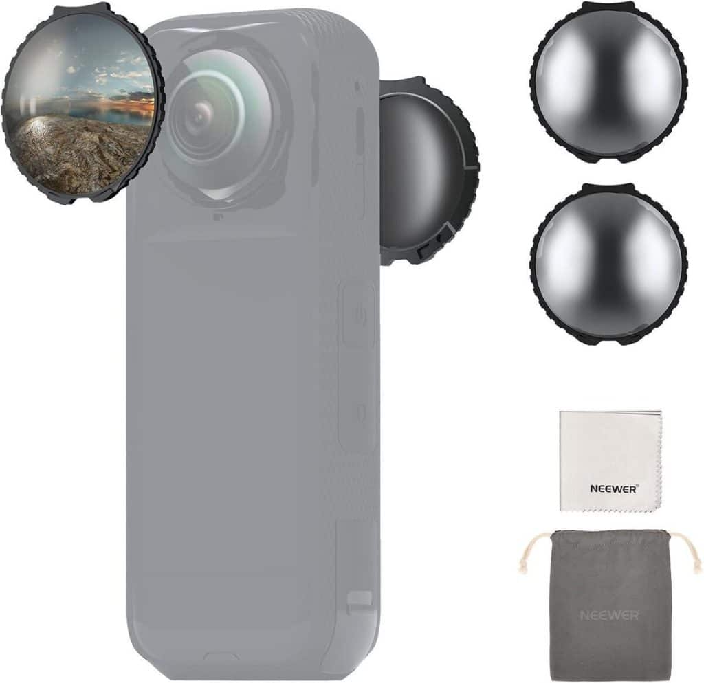 Test des filtres ND32 Neewer pour Insta360 X5 : performance assurée