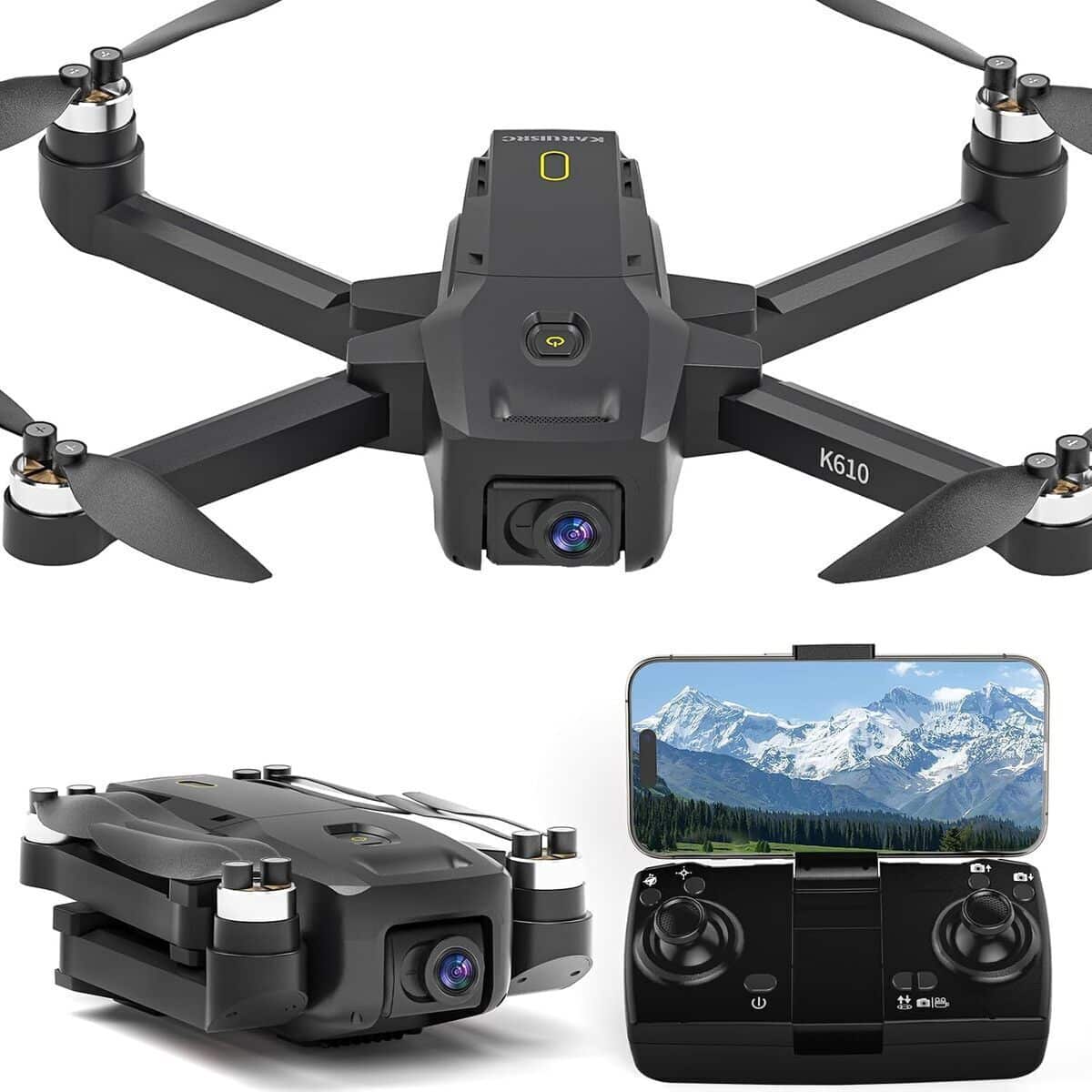 Test : drone pliable professionnel avec caméra 4K et GPS