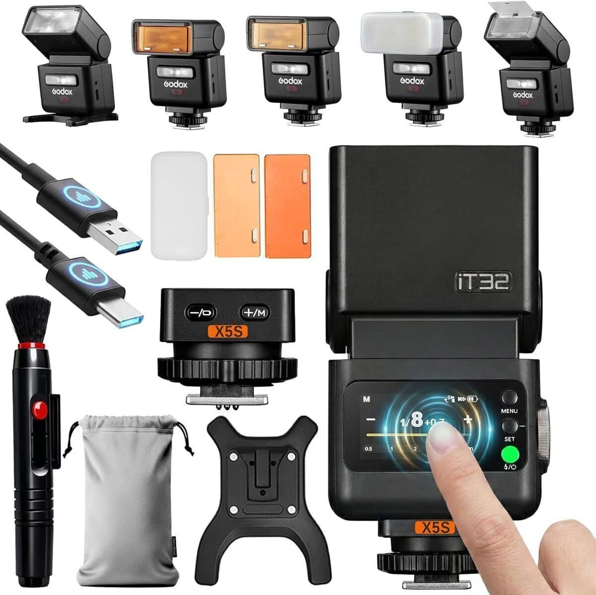 Test du flash Godox iT32 TTL avec déclencheur X5-S pour Sony