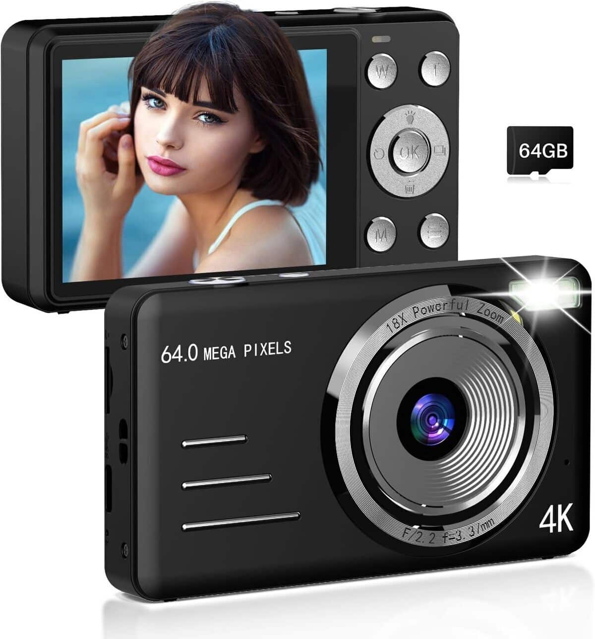 Test du Forc : appareil photo compact 4K 64 MP pour enfants