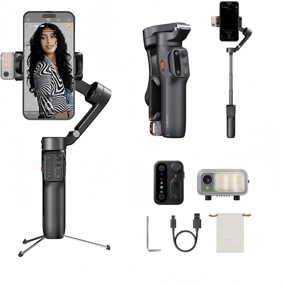 Test du gimbal Hohem iSteady V3 : stabilisateur 3 axes avec suivi AI